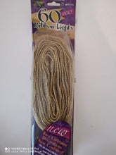 Load image into Gallery viewer, Ribbon Lights 60 - Christmas/birthday decoration- 5 Meters Long

