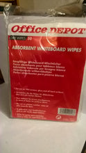 Load image into Gallery viewer, Office Depot Absorbent Whiteboard Wipes  ( 2 PACKS)
